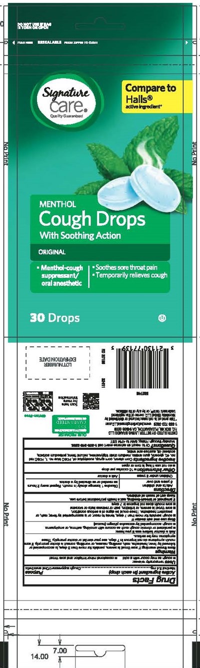 Signature Care Menthol 30ct 502746 6 16 2020